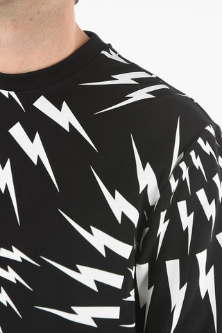 Felpa CRAZY BOLTS Con Tasca a Zip