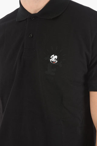Printed D-J FELIX Slim Fit Polo