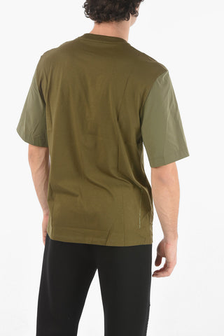  Slim Fit MINIMAL T-shirt with Elastic Nylon Sleeve