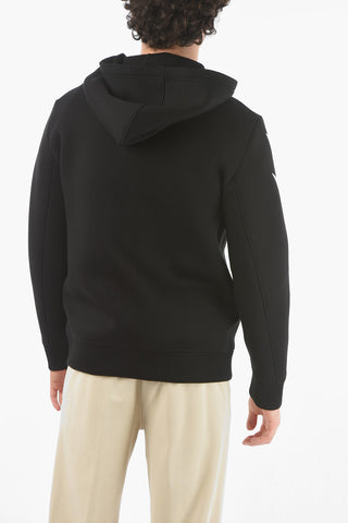 Hooded TIGER BOLT Sweatshirt with Zip Closure