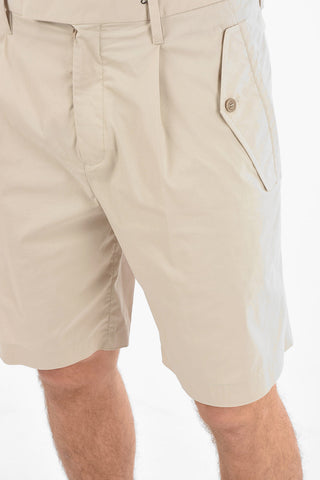 Single-pleated LOOSE FIT 4 Pocket Short