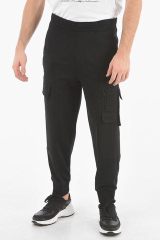 Nylon Detail HYBRID WORKWEAR Cargo Sweatpants