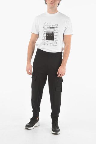 Nylon Detail HYBRID WORKWEAR Cargo Sweatpants