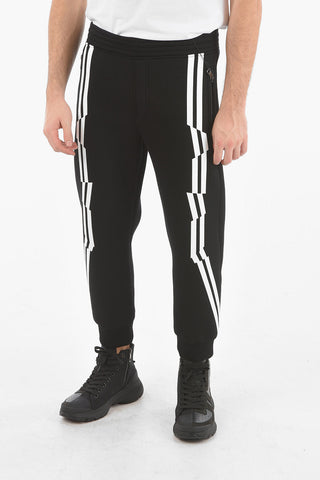 Zipped Pocket ORIGAMI SPORT STRIPE Sweatpants