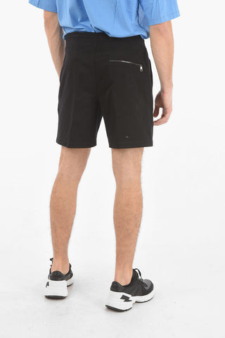 3 Pocket Elastic Waistband Low-Rise Shorts