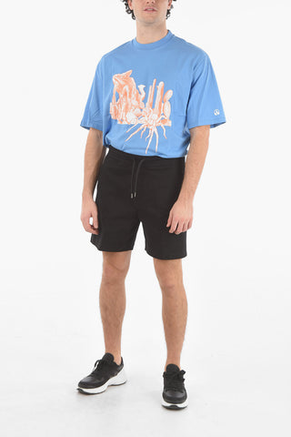 3 Pocket Elastic Waistband Low-Rise Shorts