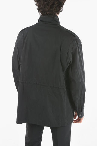 Removable Hood Oversized Utility Jacket