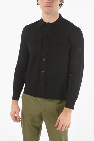 Long-sleeved TECNO KNIT Loose Fit Utility T-Shirt
