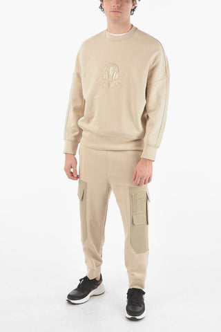 Felpa Baggy D.J. BOLT con Logo Ricamato