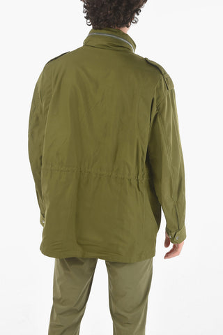 Giubbotto Utility Oversized Con Cappuccio Estraibile