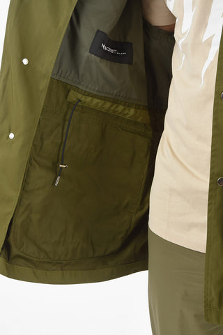 Giubbotto Utility Oversized Con Cappuccio Estraibile