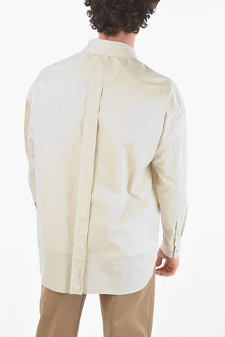 Standard Collar WORKWEAR Two Tone Shirt