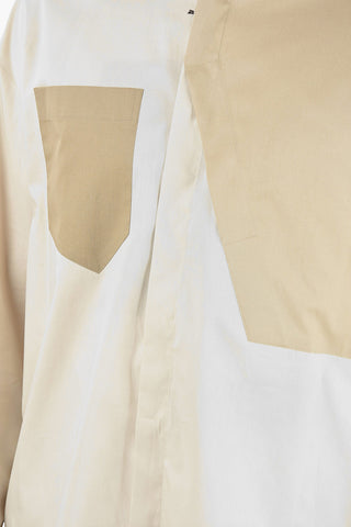 Standard Collar WORKWEAR Two Tone Shirt