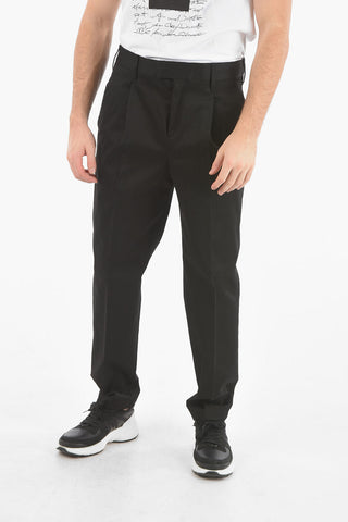 Single-pleated LOOSE EXTRA LOW RISE Pants