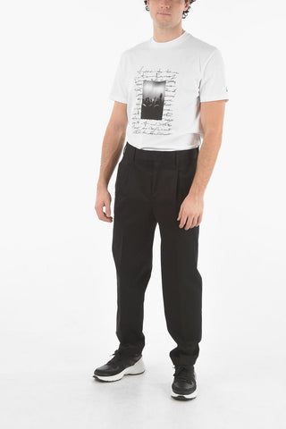 Single-pleated LOOSE EXTRA LOW RISE Pants
