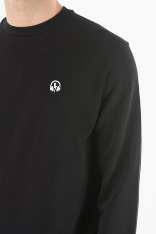 Slim Fit MUSIC BOLT Sweatshirt with Embroidered Logo