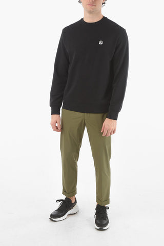 Slim Fit MUSIC BOLT Sweatshirt with Embroidered Logo