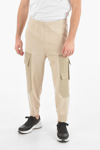 Nylon Detail HYBRID WORKWEAR Cargo Sweatpants