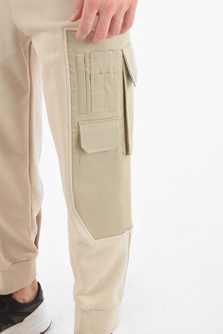 Nylon Detail HYBRID WORKWEAR Cargo Sweatpants