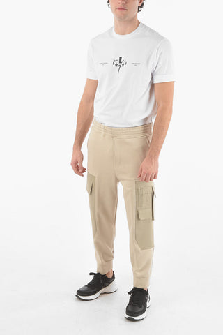 Nylon Detail HYBRID WORKWEAR Cargo Sweatpants
