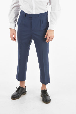 Double-pleated LOOSE TAPERED Low-Rise Pants