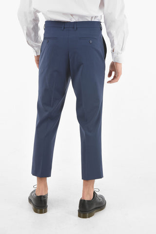 Double-pleated LOOSE TAPERED Low-Rise Pants