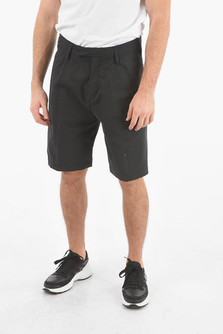 Hidden Fastening LOOSE WIDE High-waisted Shorts