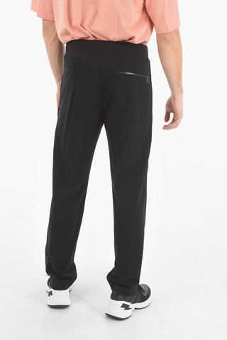 Tailored LOOSE LOW RISE Sweatpants with Elastic Waistband