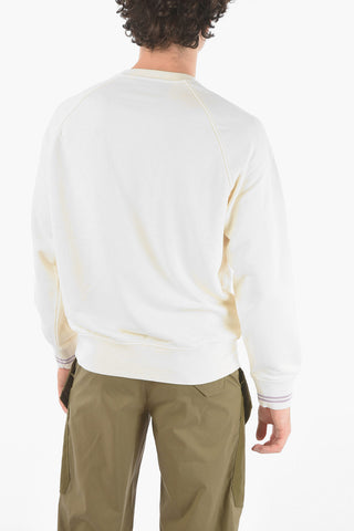 JAMES HARDEN x NEIL BARRETT Felpa Girocollo Easy Fit con Logo Stampato
