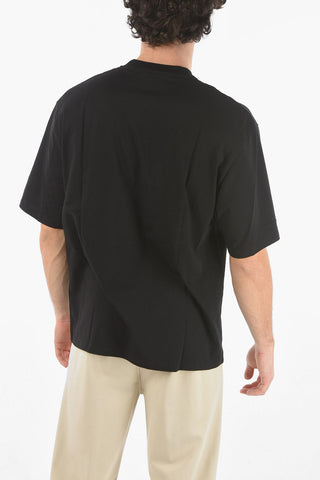 Crewneck CACTUS Printed Easy Fit T-Shirt