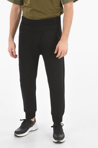 Zipped Pocket SKINNY Low-Rise Biker Joggers