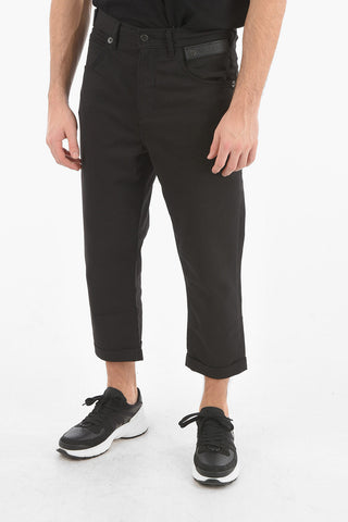 Pantaloni Cropped LOOSE FIT a Vita Bassa