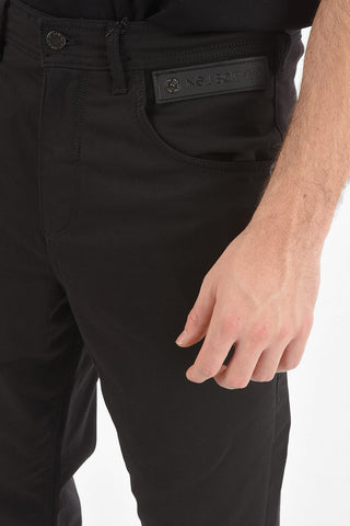 Pantaloni Cropped LOOSE FIT a Vita Bassa