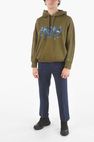 Baggy BLURRED DANCERS Cotton Hoodie