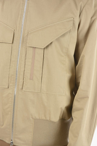 Front Zipped LIGHT HYBRID Bomber Jacket