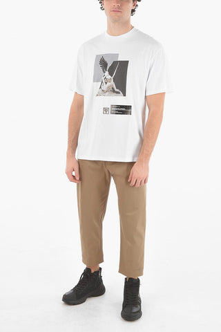 Crew Neck HERMITAGE CUPID & PSYCHE + PEGASUS Cotton T-Shirt