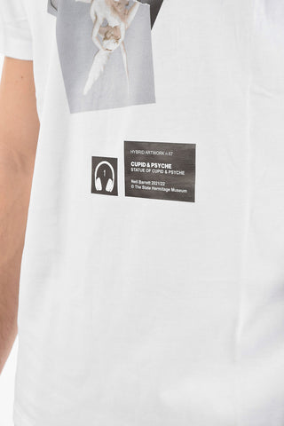 T-shirt Slim Fit HERMITAGE CUPID & PSYCHE Girocollo
