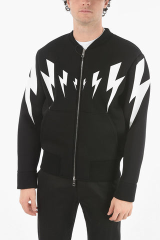Front Zipped TIGER BOLT Neoprene Sweatshirt