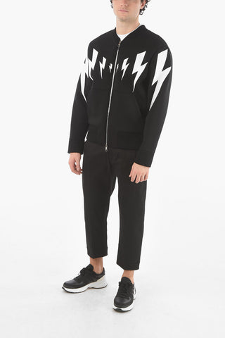 Front Zipped TIGER BOLT Neoprene Sweatshirt
