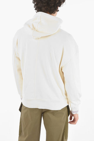 JAMES HARDEN x NEIL BARRETT Felpa Easy Fit con Capuccio e Logo Stampato