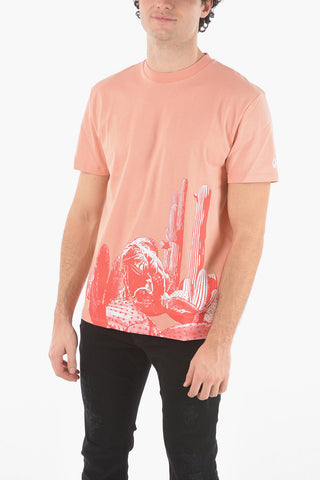 Printed Slim Fit CACTUS T-Shirt