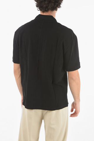 Loose Fit Polo FLAG BOLT with Printed Logo