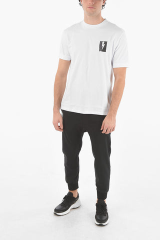 Printed Slim Fit FLAG BOLT T-Shirt