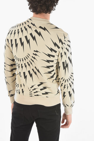 Crewneck CRAZY BOLTS Brushed Cotton Sweatshirt