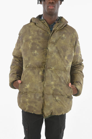 EMPORIO RECYCLED Virgin wool-blend Parka with Removable Duck Down Puffer