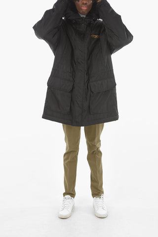 COUTURE! Padded Parka with Faux-fur Hood