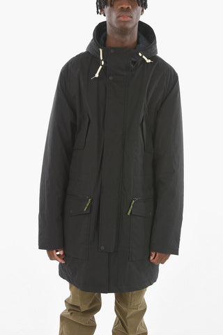 Padded Parka With Waist Drawstring