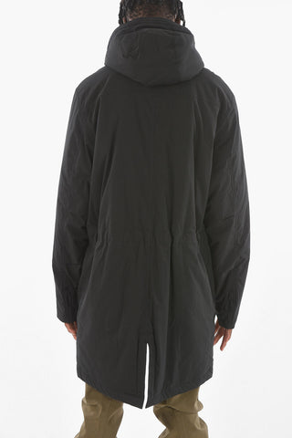 Padded Parka With Waist Drawstring