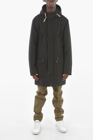 Padded Parka With Waist Drawstring