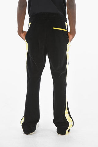 Side Contrasting Band MR PORTER Velour Swatpants